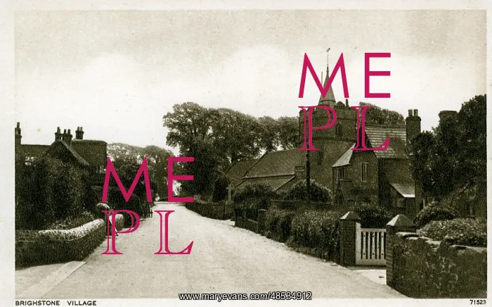 : Main Road, Brighstone, Isle of Wight : Main Road, Brighstone, Isle of Wight