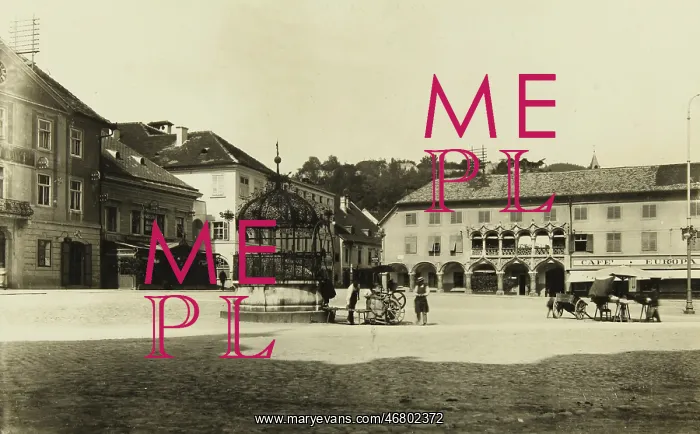 : Main square in Bruck an der Mur : Main square in Bruck an der Mur