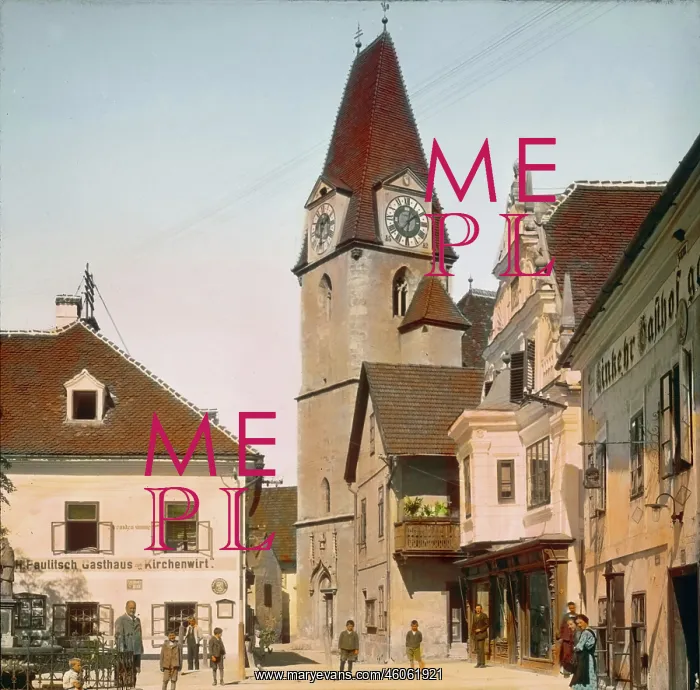 : Main square in Krieglach : Main square in Krieglach