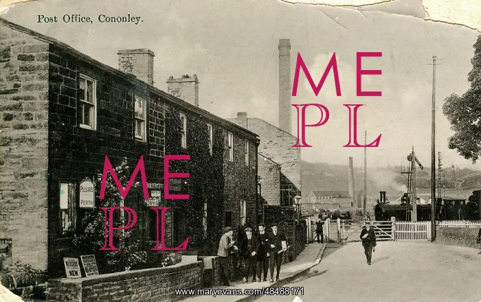 : Main Street, Cononley, Yorkshire : Main Street, Cononley, Yorkshire