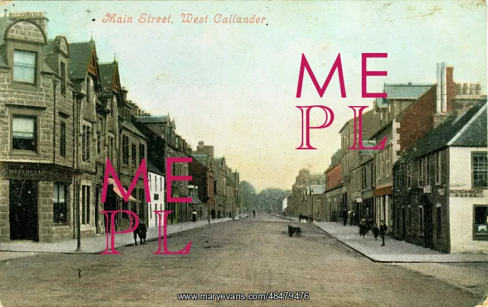 : Main Street, West Callander, Perthshire : Main Street, West Callander, Perthshire