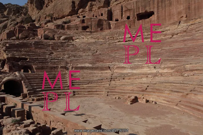: Main Theatre, Petra, Jordan : Main Theatre, Petra, Jordan