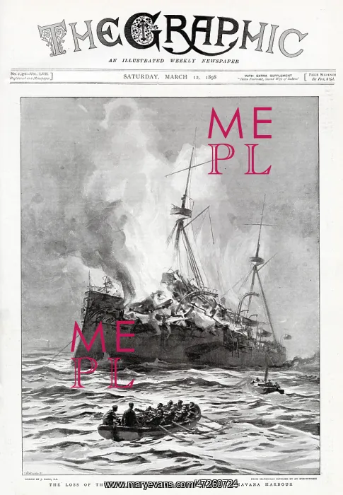 : THE MAINE BLOWS UP : THE MAINE BLOWS UP