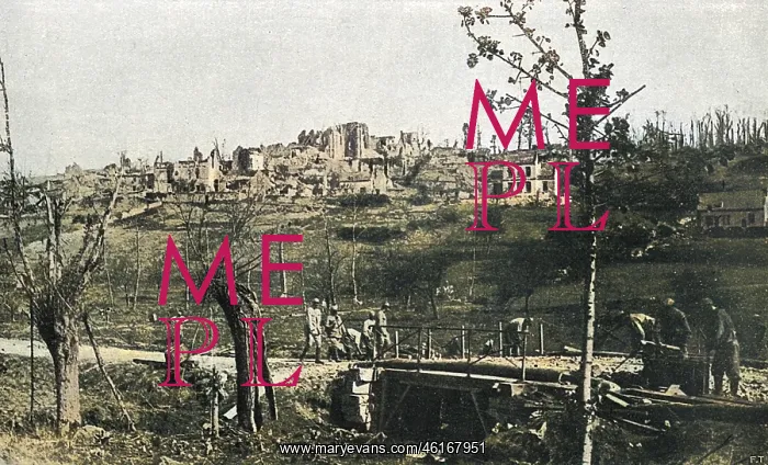 : Maintaining lines of communication (roads) - on Aisne Front : Maintaining lines of communication (roads) - on Aisne Front