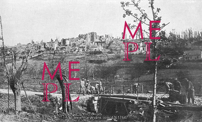 : Maintaining lines of communication (roads) - on Aisne Front : Maintaining lines of communication (roads) - on Aisne Front