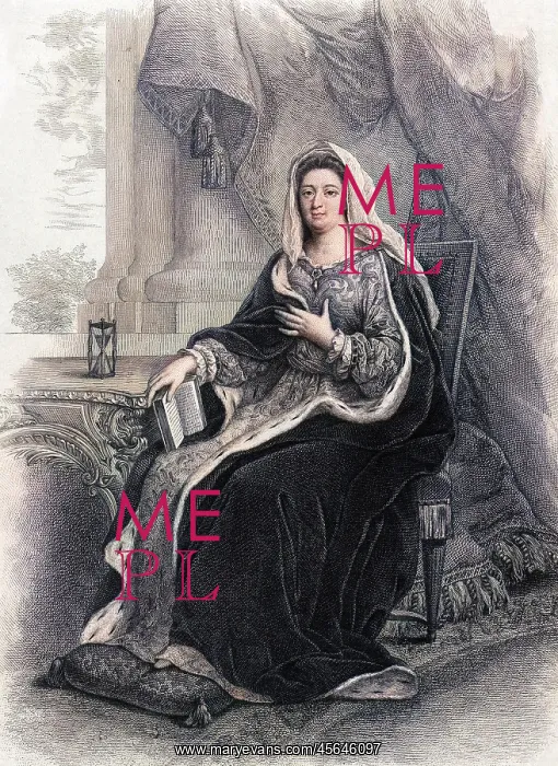 : MAINTENON. Francoise d'Aubigne, madame de MAINTENON : MAINTENON. Francoise d'Aubigne, madame de MAINTENON