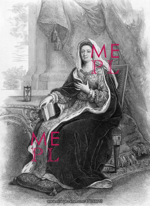 : MAINTENON. Francoise d'Aubigne, madame de MAINTENON : MAINTENON. Francoise d'Aubigne, madame de MAINTENON