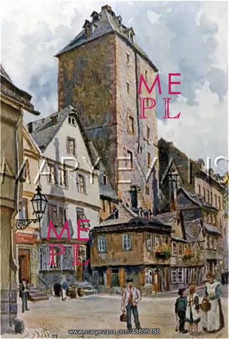  : MAINZ / EISERNE TURM 1909