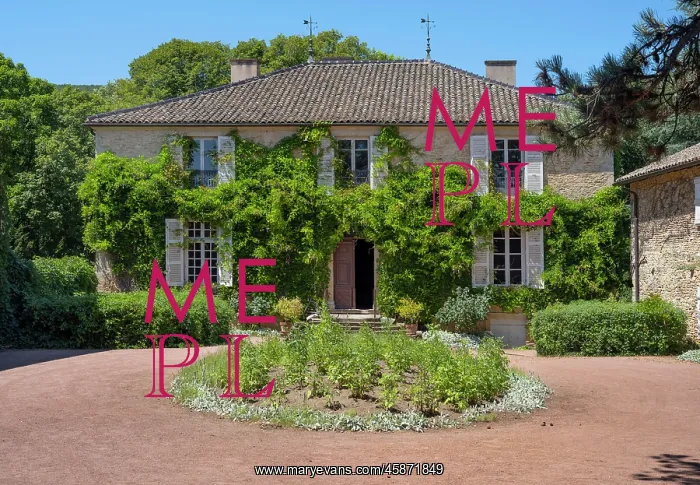 : Maison de Lamartine, Milly-Lamartine, Burgundy, France : Maison de Lamartine, Milly-Lamartine, Burgundy, France