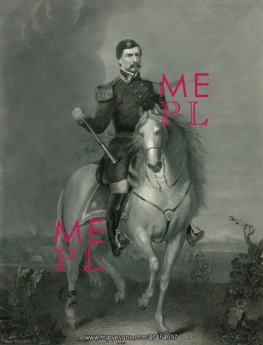 : Maj. Gen. B. M'Clellan, commanding United States Army : Maj. Gen. B. M'Clellan, commanding United States Army