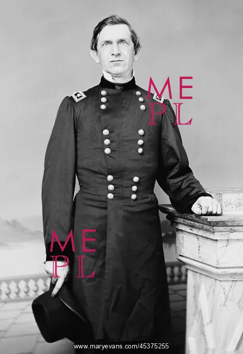 : Major General Edward R. S. Canby, during the : Major General Edward R. S. Canby, during the