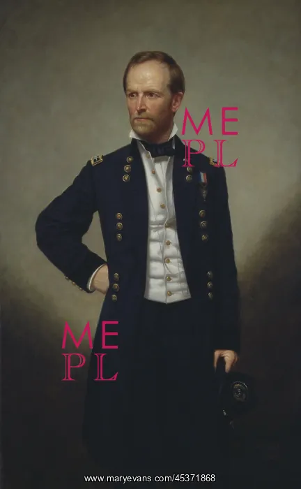 : Major General William T. Sherman, 1866, in : Major General William T. Sherman, 1866, in