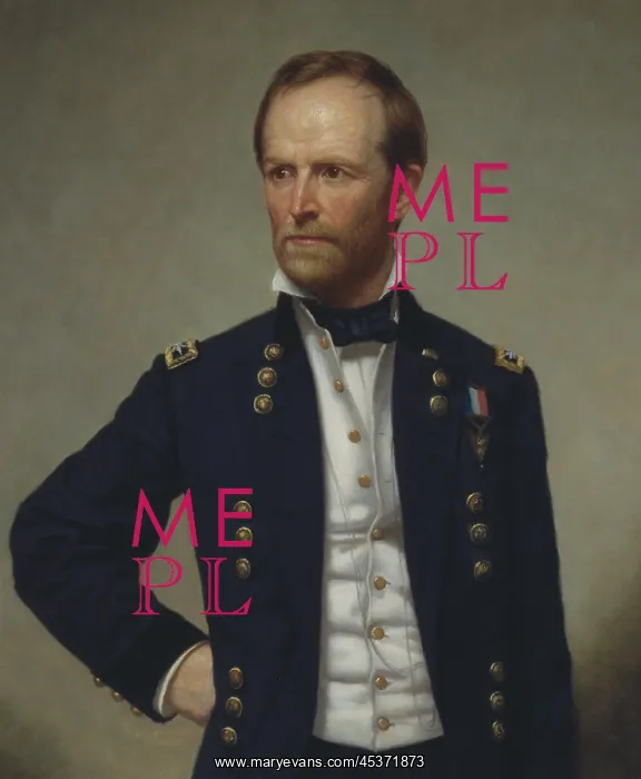 : Major General William T. Sherman, 1866, in : Major General William T. Sherman, 1866, in