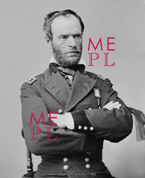 : Major General William T. Sherman, Commander : Major General William T. Sherman, Commander