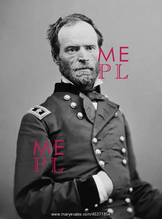 : Major General William T. Sherman, fought for : Major General William T. Sherman, fought for