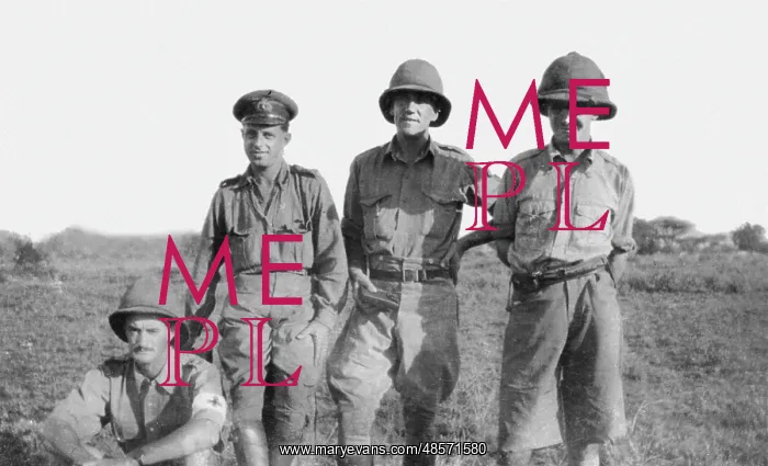 : Major Harris with Field Ambulance Unit, WW1 : Major Harris with Field Ambulance Unit, WW1