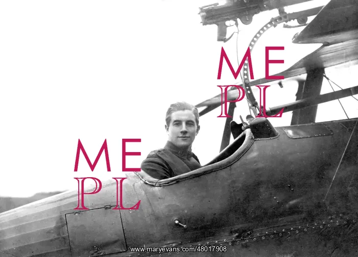 : Major James McCudden, Royal Flying Corps, WW1 : Major James McCudden, Royal Flying Corps, WW1