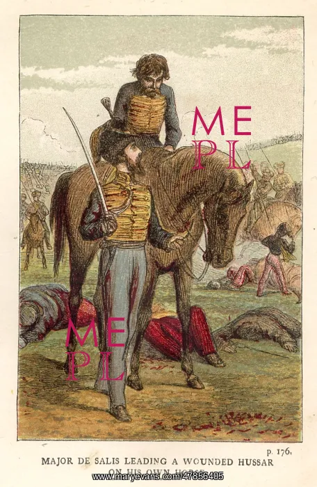 : Major de Salis in Crimean War : Major de Salis in Crimean War