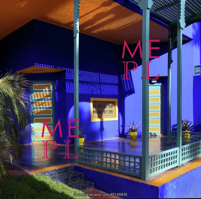 : Majorelle Garden, Marrakech, Morocco : Majorelle Garden, Marrakech, Morocco