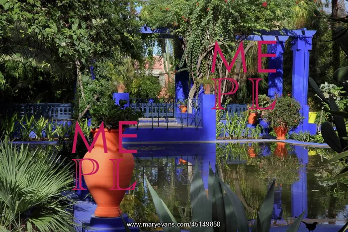 : Majorelle Garden, Marrakech, Morocco : Majorelle Garden, Marrakech, Morocco