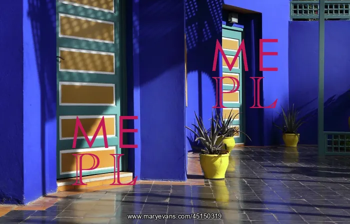 : Majorelle Garden, Marrakech, Morocco : Majorelle Garden, Marrakech, Morocco