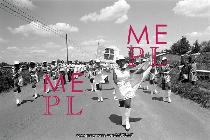 : Majorettes at Nurse's March. A march celebrating the : Majorettes at Nurse's March. A march celebrating the