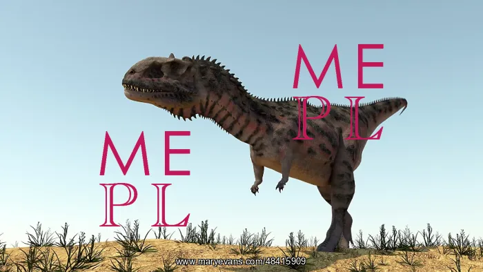 : Majungasaurus in a barren environment : Majungasaurus in a barren environment