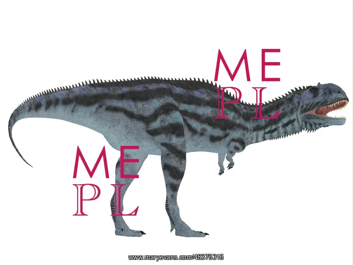 : Majungasaurus dinosaur, white background : Majungasaurus dinosaur, white background