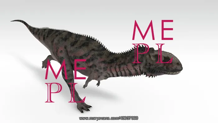 : Majungasaurus dinosaur, white background : Majungasaurus dinosaur, white background