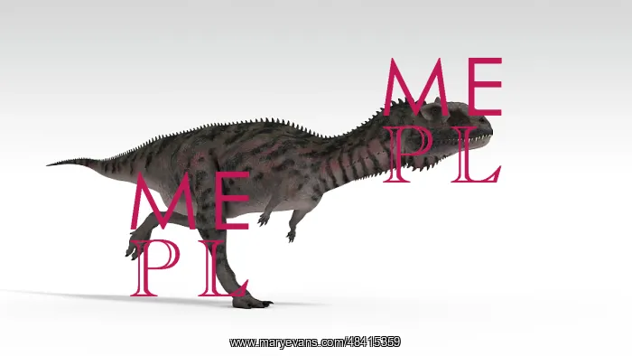 : Majungasaurus dinosaur, white background : Majungasaurus dinosaur, white background