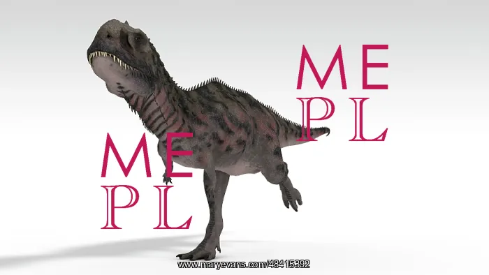 : Majungasaurus dinosaur, white background : Majungasaurus dinosaur, white background