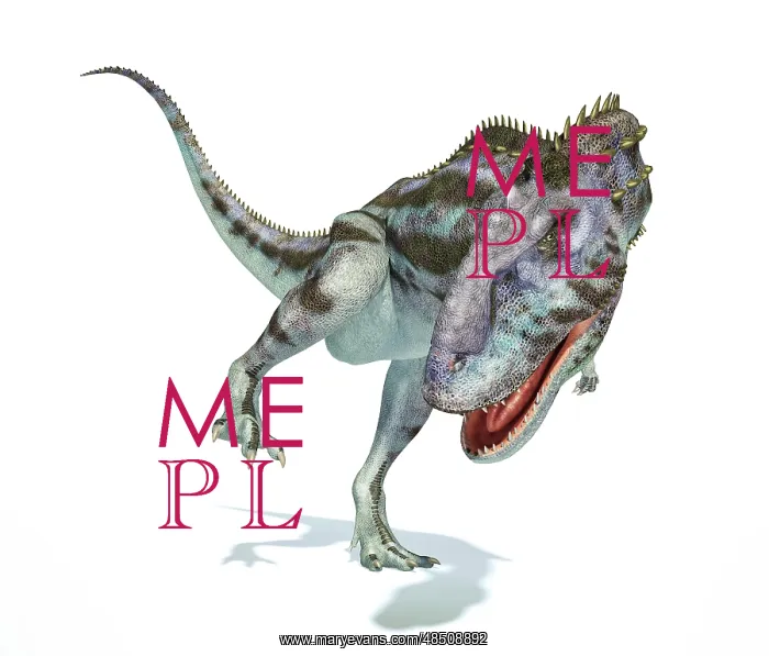 : Majungasaurus dinosaur on white background : Majungasaurus dinosaur on white background