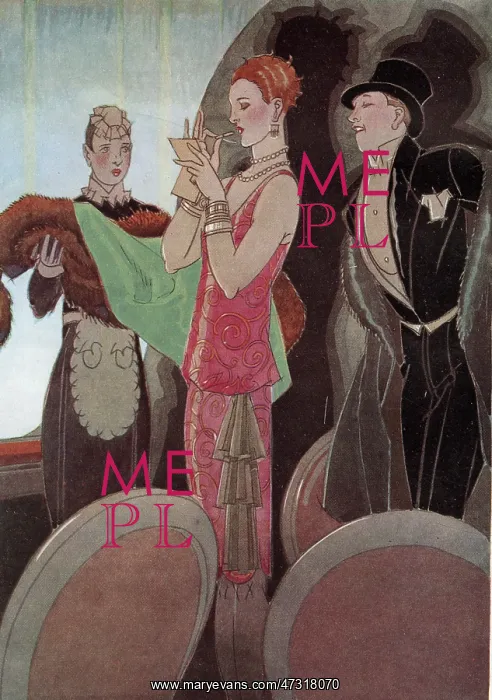 : Make-up at the theatre 1927 : Make-up at the theatre 1927