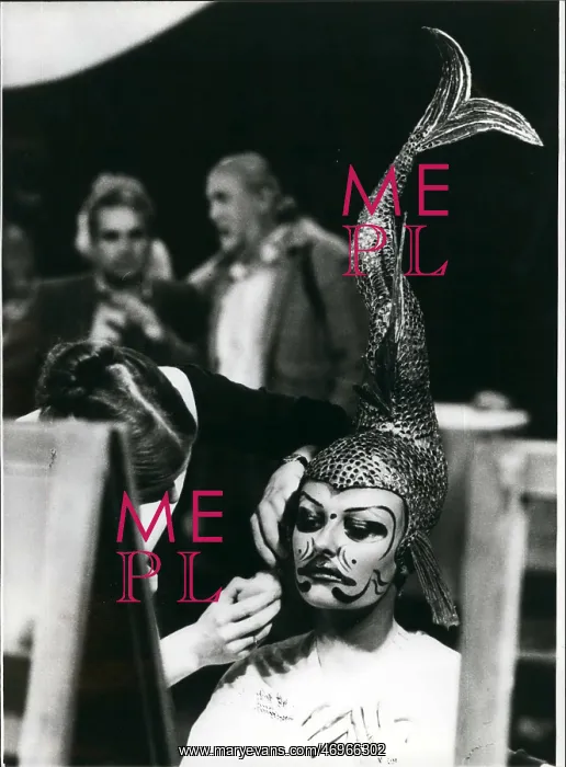: Makeup artists examination, Nuremberg Opera, Germany : Makeup artists examination, Nuremberg Opera, Germany