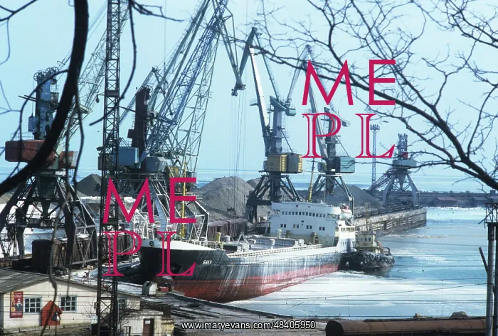 : Makhachkala seaport, 1985 : Makhachkala seaport, 1985