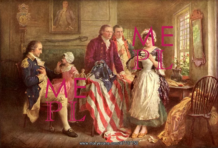 : Making of American Flag : Making of American Flag