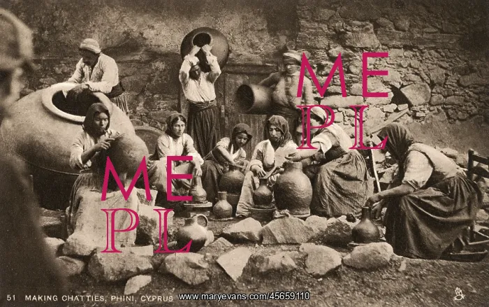 : Making Chatties, Phini, Cyprus : Making Chatties, Phini, Cyprus