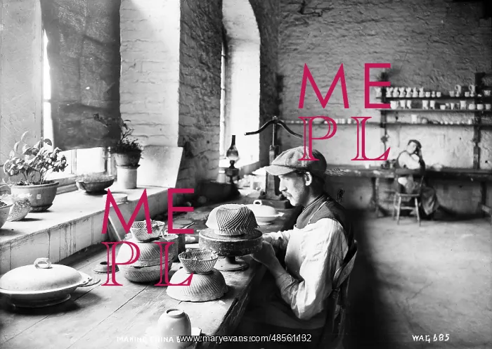  : Making China Baskets, Belleek Potteries
