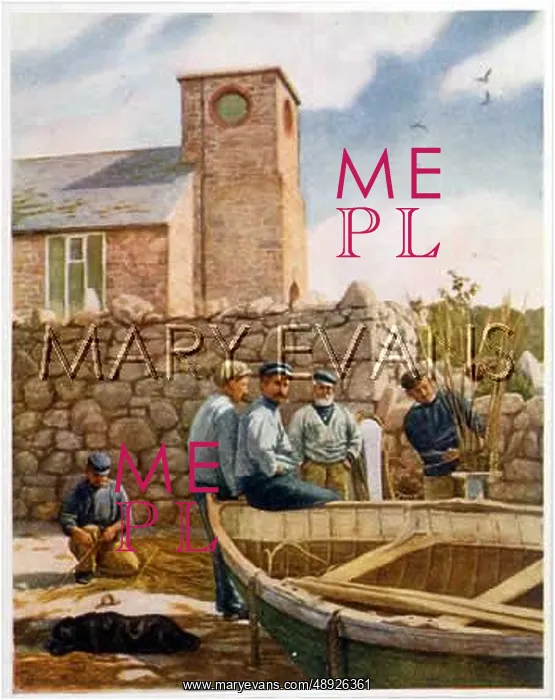 : MAKING CRAB-POTS / 1910 : MAKING CRAB-POTS / 1910