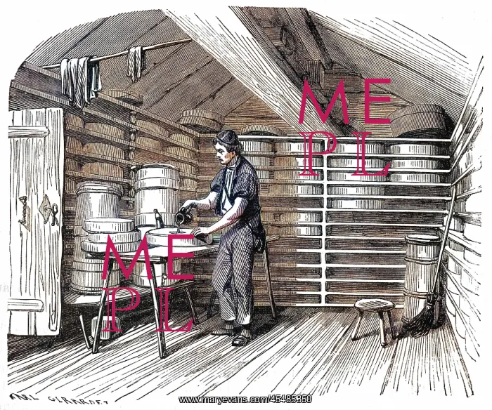 : MAKING GRUYERE 1870 : MAKING GRUYERE 1870