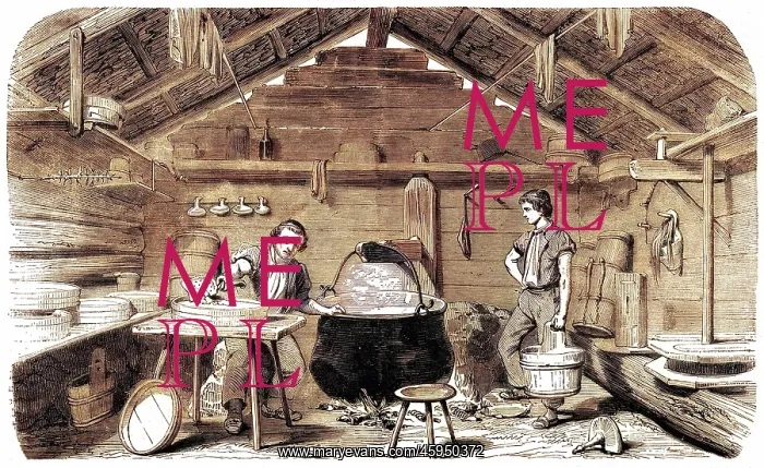 : MAKING GRUYERE 1870 : MAKING GRUYERE 1870