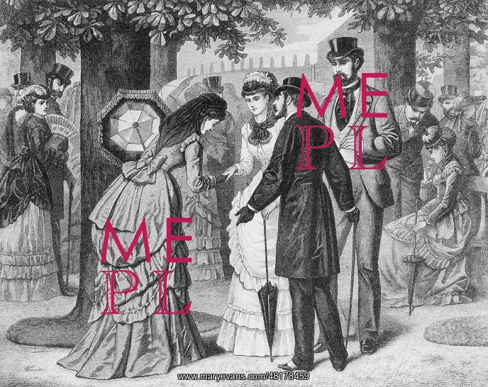 : Making introductions, 1885 : Making introductions, 1885