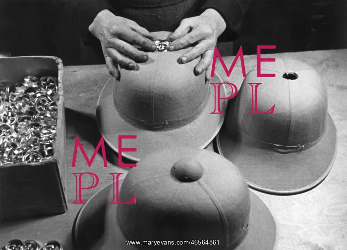 : Making pith helmets for the German Afrika Korps - WWII : Making pith helmets for the German Afrika Korps - WWII