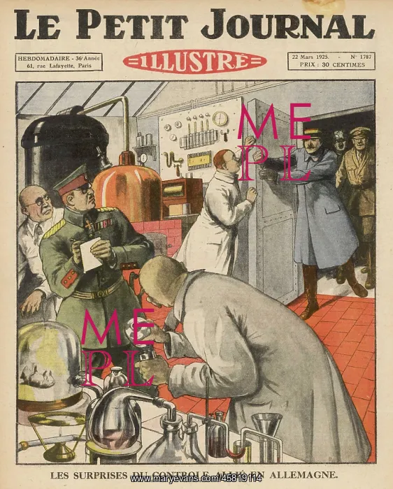 : MAKING POISON GAS / 1925 : MAKING POISON GAS / 1925