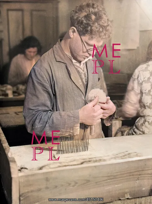 : MAKING SHAVING BRUSHES : MAKING SHAVING BRUSHES