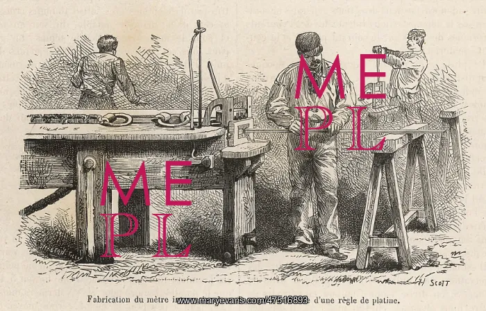 : Making of the standard International Metre : Making of the standard International Metre