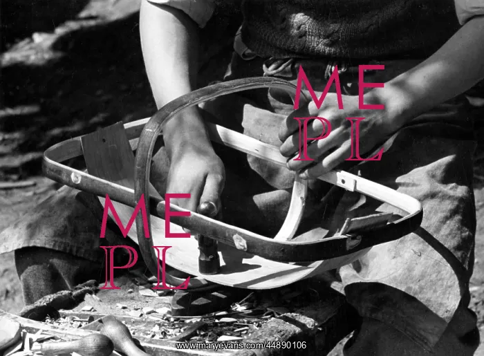 : MAKING A TRUG BASKET : MAKING A TRUG BASKET