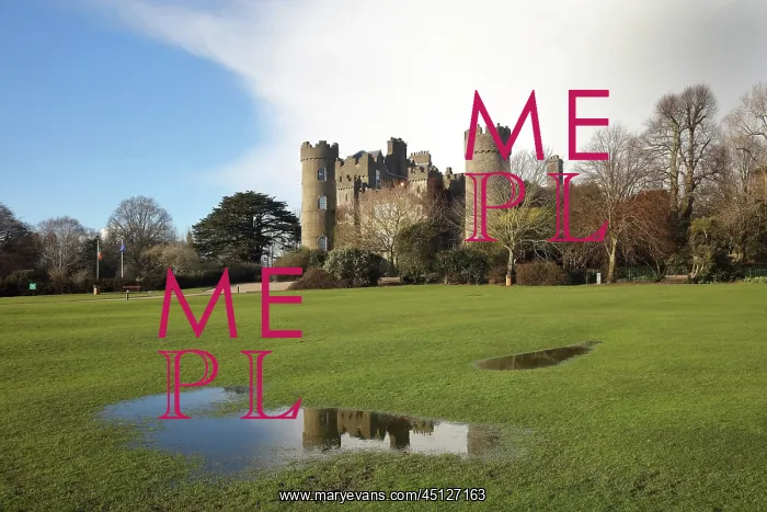 : Malahide Castle, County Dublin, Ireland : Malahide Castle, County Dublin, Ireland