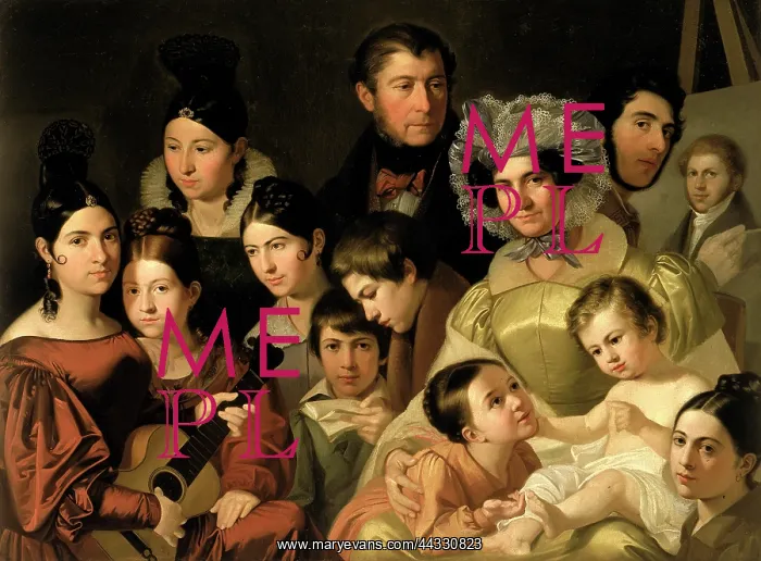 : The Malatesta family in 1835 : The Malatesta family in 1835
