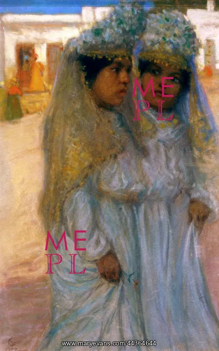 : Malay Bridesmaids, 1907 : Malay Bridesmaids, 1907